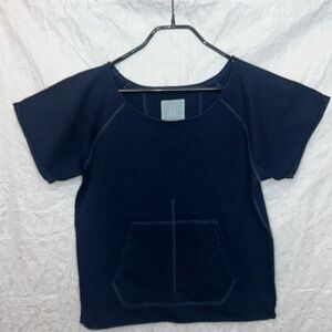Raw cotton shirt made with real indigo! Great for yoga
